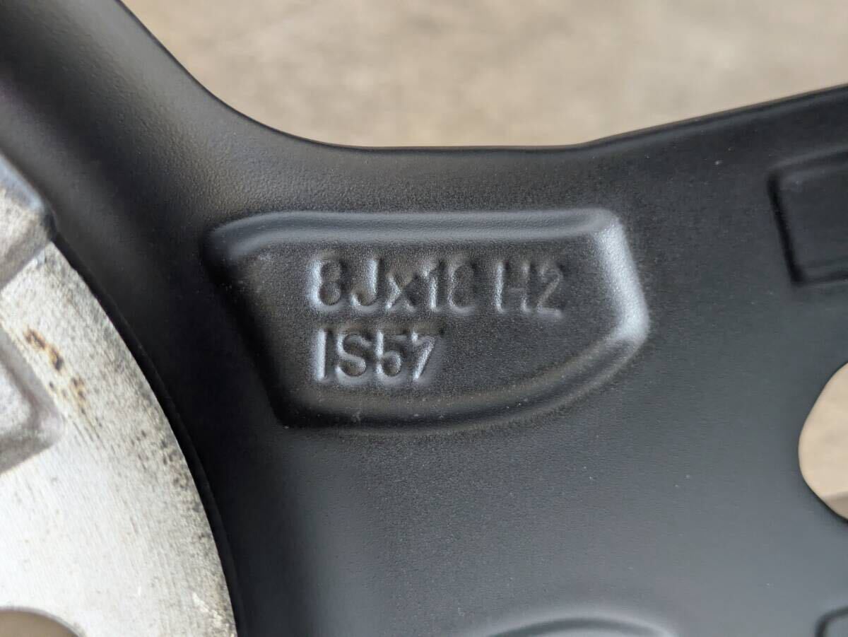 BMW F40 1シリーズ F44 2シリーズ Mスポーツ ダブルスポーク スタイリング 819M 純正 18インチ 8J +57 PCD112 サテンブラック 4本