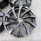 トヨタ 80系 ハリアー TRD GR PARTS ENKEI製 純正OP 20インチ 7.5J +36 PCD114.3 グロスブラック 4本