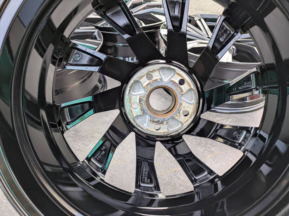 トヨタ 80系 ハリアー TRD GR PARTS ENKEI製 純正OP 20インチ 7.5J +36 PCD114.3 グロスブラック 4本