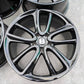 ベントレー コンチネンタル GT BBS製 鍛造 純正 22インチ 9.5J +71 / 11J +62 PCD130 グロスブラック 4本