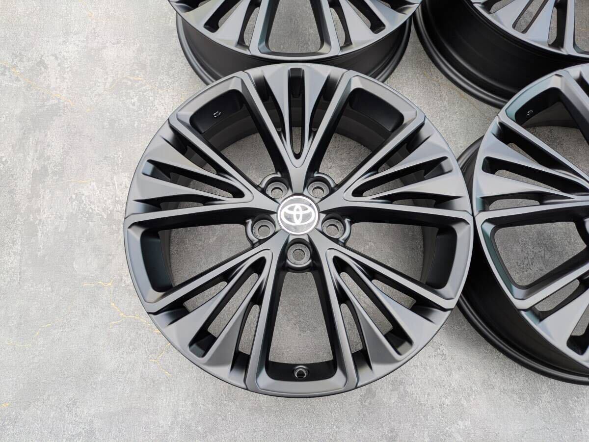 トヨタ 60系 プリウス 純正 19インチ 6.5J +40 PCD114.3 サテンブラック 4本
