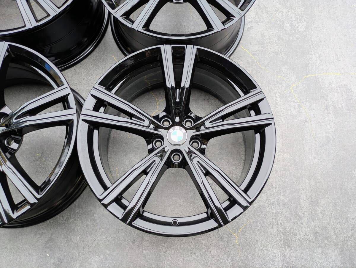 BMW G20 G21 3シリーズ Individual ダブルスポーク スタイリング 793i 純正 19インチ 8J +27 / 8.5J +40 PCD112 グロスブラック 4本