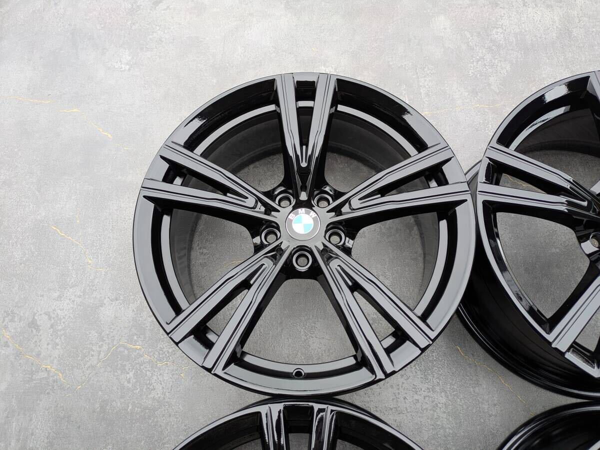 BMW G20 G21 3シリーズ Individual ダブルスポーク スタイリング 793i 純正 19インチ 8J +27 / 8.5J +40 PCD112 グロスブラック 4本
