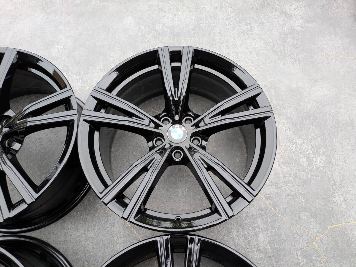 BMW G20 G21 3シリーズ Individual ダブルスポーク スタイリング 793i 純正 19インチ 8J +27 / 8.5J +40 PCD112 グロスブラック 4本