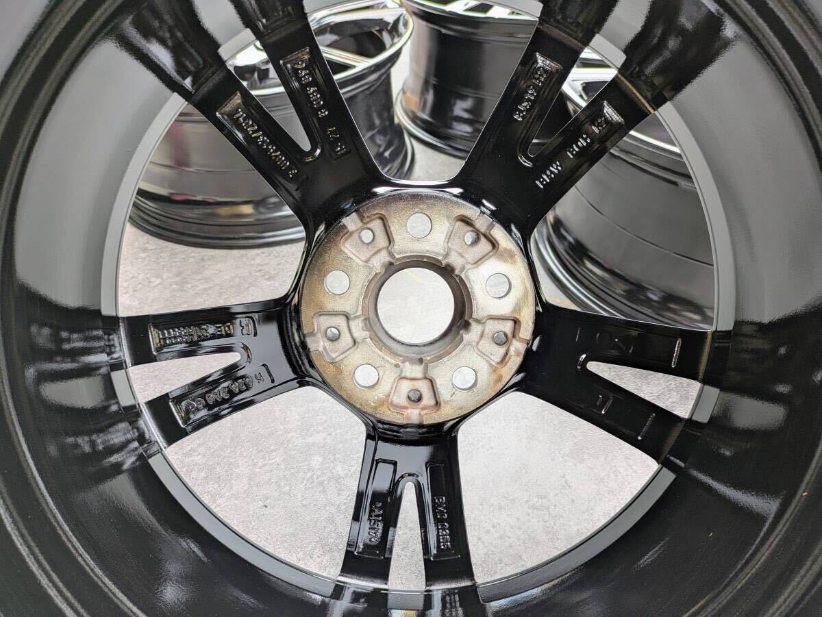 BMW G20 G21 3シリーズ Individual ダブルスポーク スタイリング 793i 純正 19インチ 8J +27 / 8.5J +40 PCD112 グロスブラック 4本