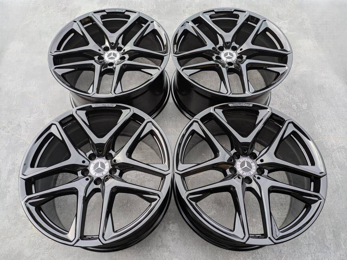 メルセデスベンツ AMG W167 C167 GLEクラス 純正 21インチ 10J +51 / 11J +47 PCD112 グロスブラック 4本