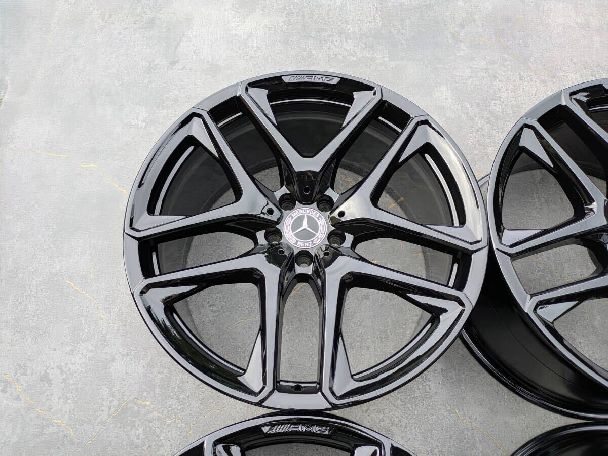 メルセデスベンツ AMG W167 C167 GLEクラス 純正 21インチ 10J +51 / 11J +47 PCD112 グロスブラック 4本