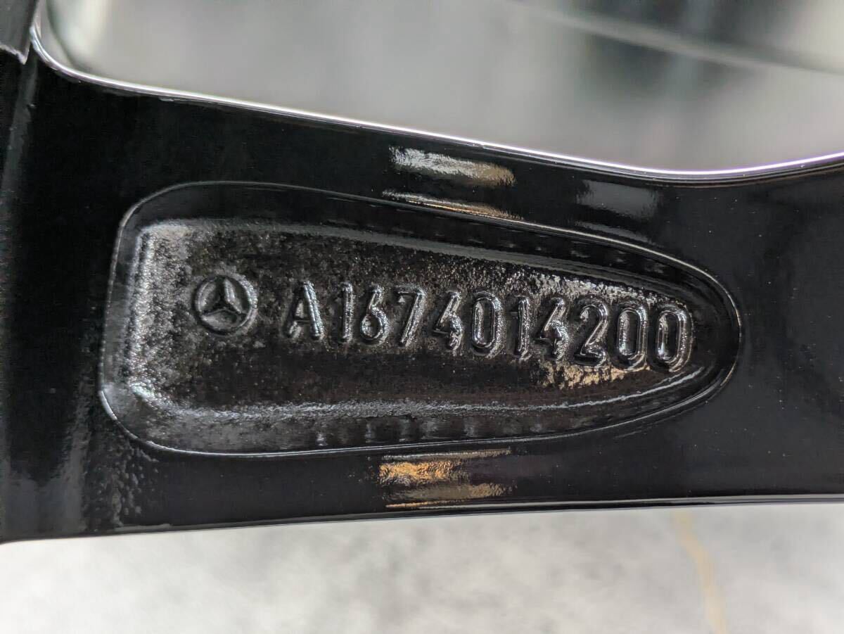 メルセデスベンツ AMG W167 C167 GLEクラス 純正 21インチ 10J +51 / 11J +47 PCD112 グロスブラック 4本
