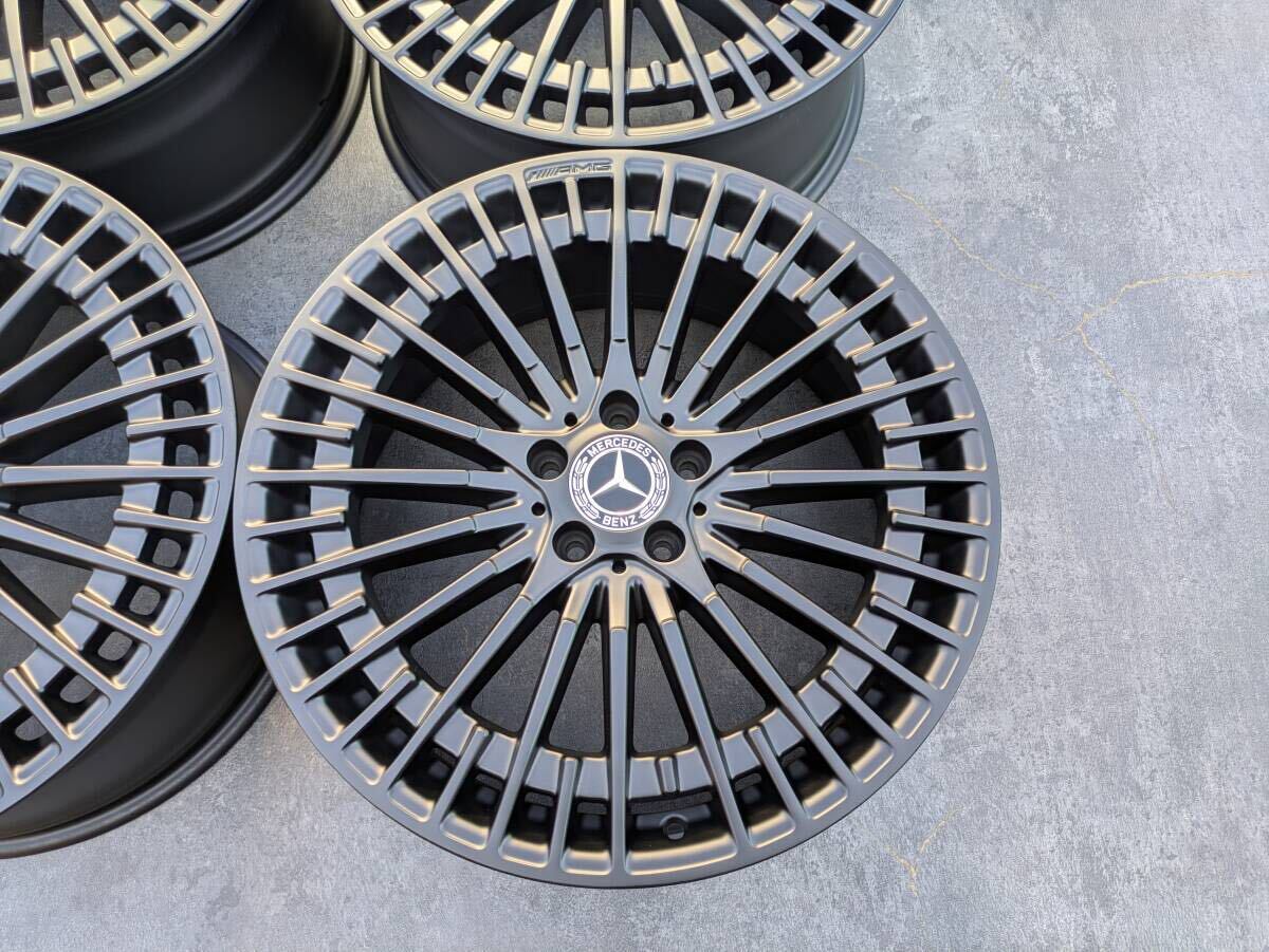 メルセデスベンツ AMG H243 EQAクラス 純正 20インチ 8.5J +50.5 PCD112 サテンブラック 4本