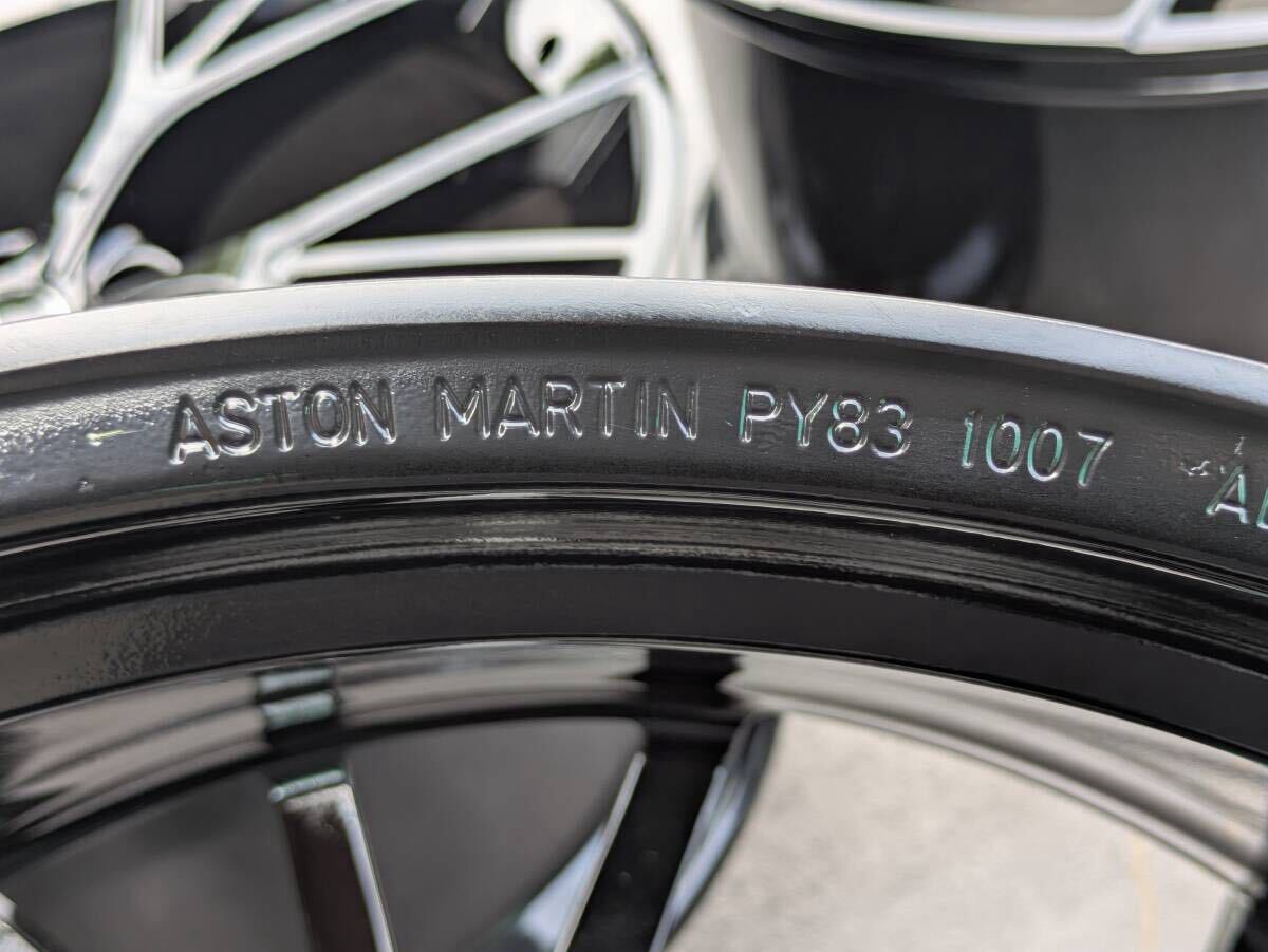 ASTON MARTIN アストンマーティン DBX 707 鍛造 純正OP フォルティス 23インチ 10J +56 / 11.5J +48 PCD128 グロスブラック 4本