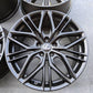 レクサス IS500 Fスポーツ パフォーマンス エンケイ製 純正 19インチ 8.5J +45 / 9.5J +60 PCD114.3 サテンブラック 4本
