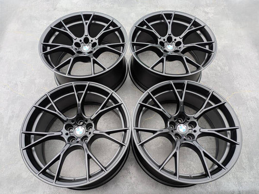 BMW F90 M5 コンペティション Mスポーツ Yスポーク 789M 鍛造 純正 20インチ 9.5J +28 / 10.5J +28 PCD112 サテンブラック 4本