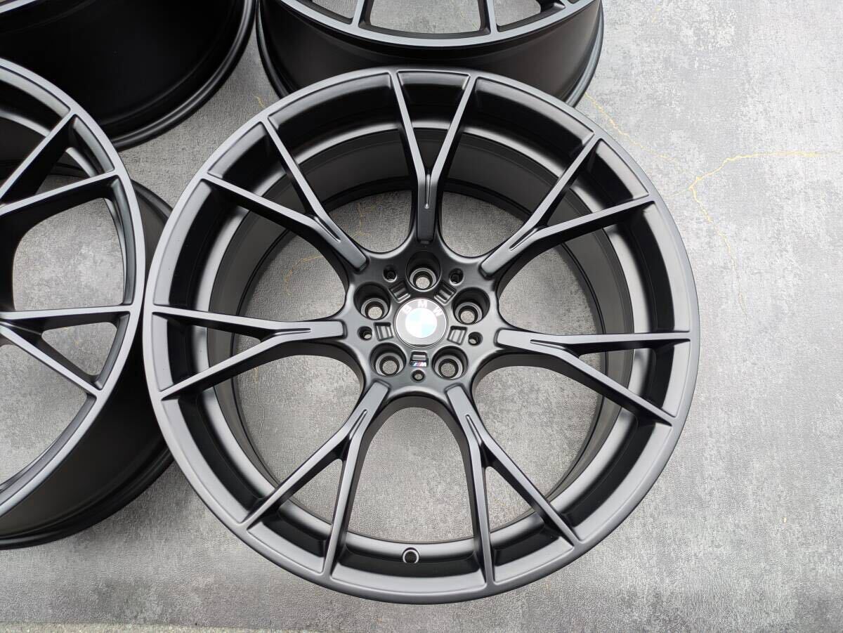 BMW F90 M5 コンペティション Mスポーツ Yスポーク 789M 鍛造 純正 20インチ 9.5J +28 / 10.5J +28 PCD112 サテンブラック 4本