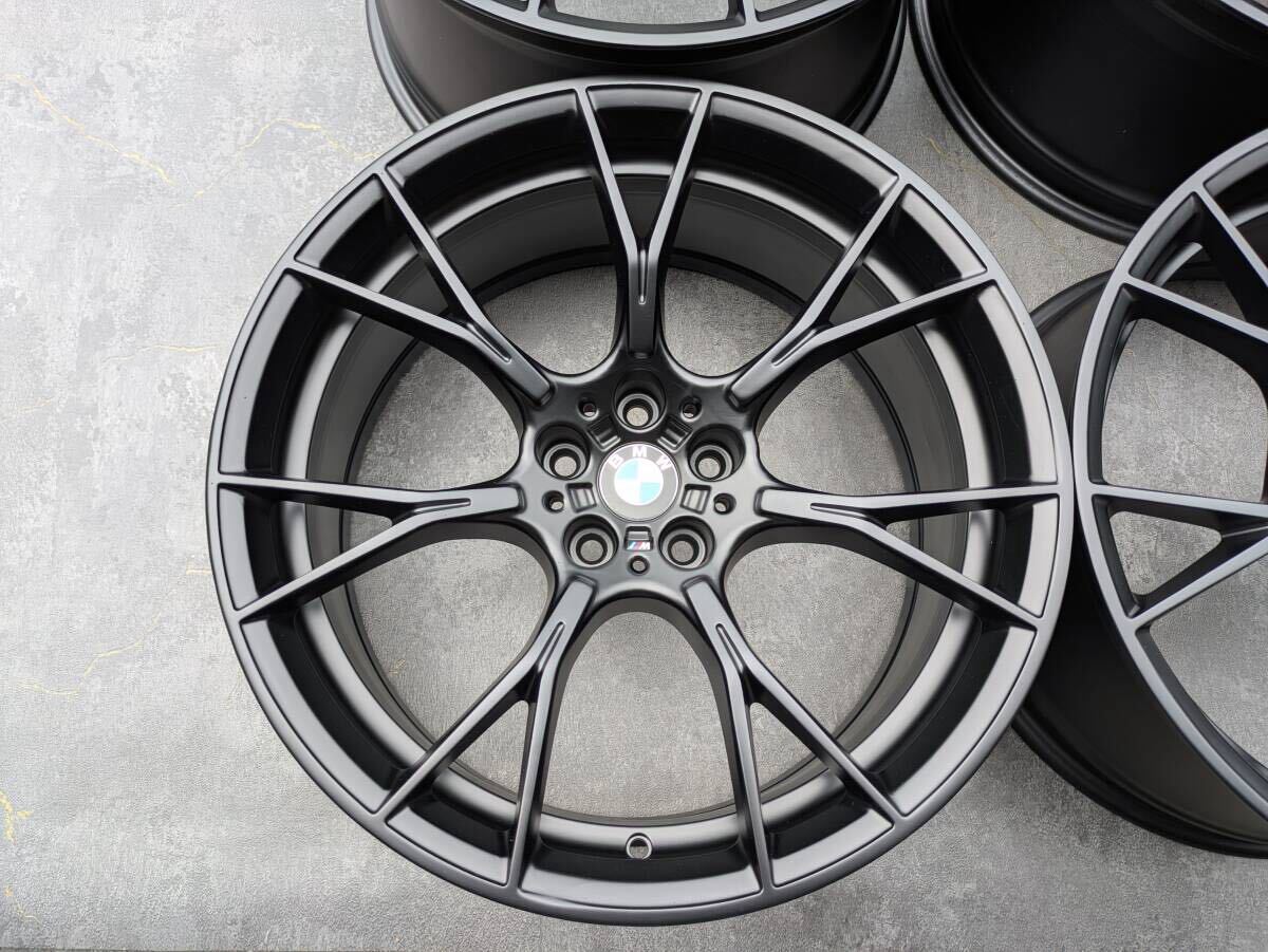 BMW F90 M5 コンペティション Mスポーツ Yスポーク 789M 鍛造 純正 20インチ 9.5J +28 / 10.5J +28 PCD112 サテンブラック 4本