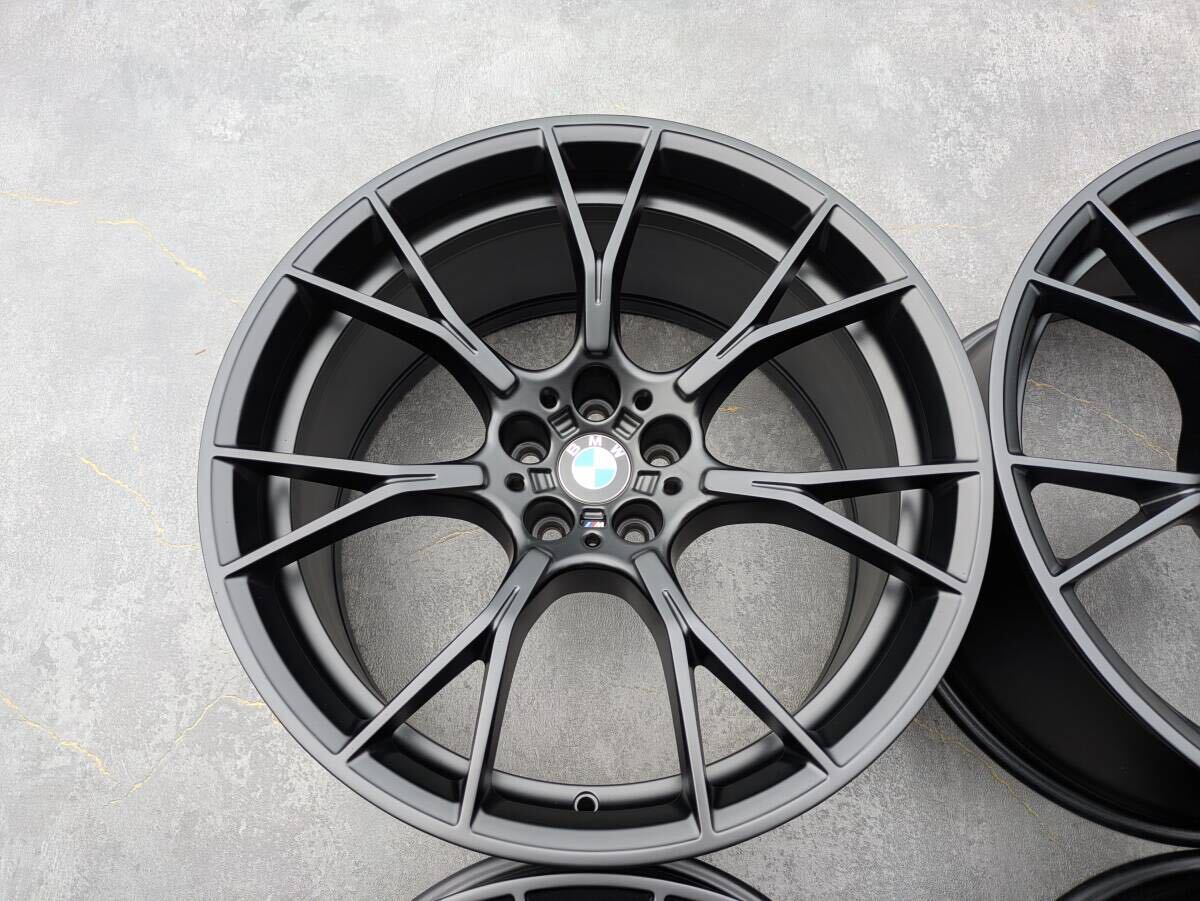 BMW F90 M5 コンペティション Mスポーツ Yスポーク 789M 鍛造 純正 20インチ 9.5J +28 / 10.5J +28 PCD112 サテンブラック 4本