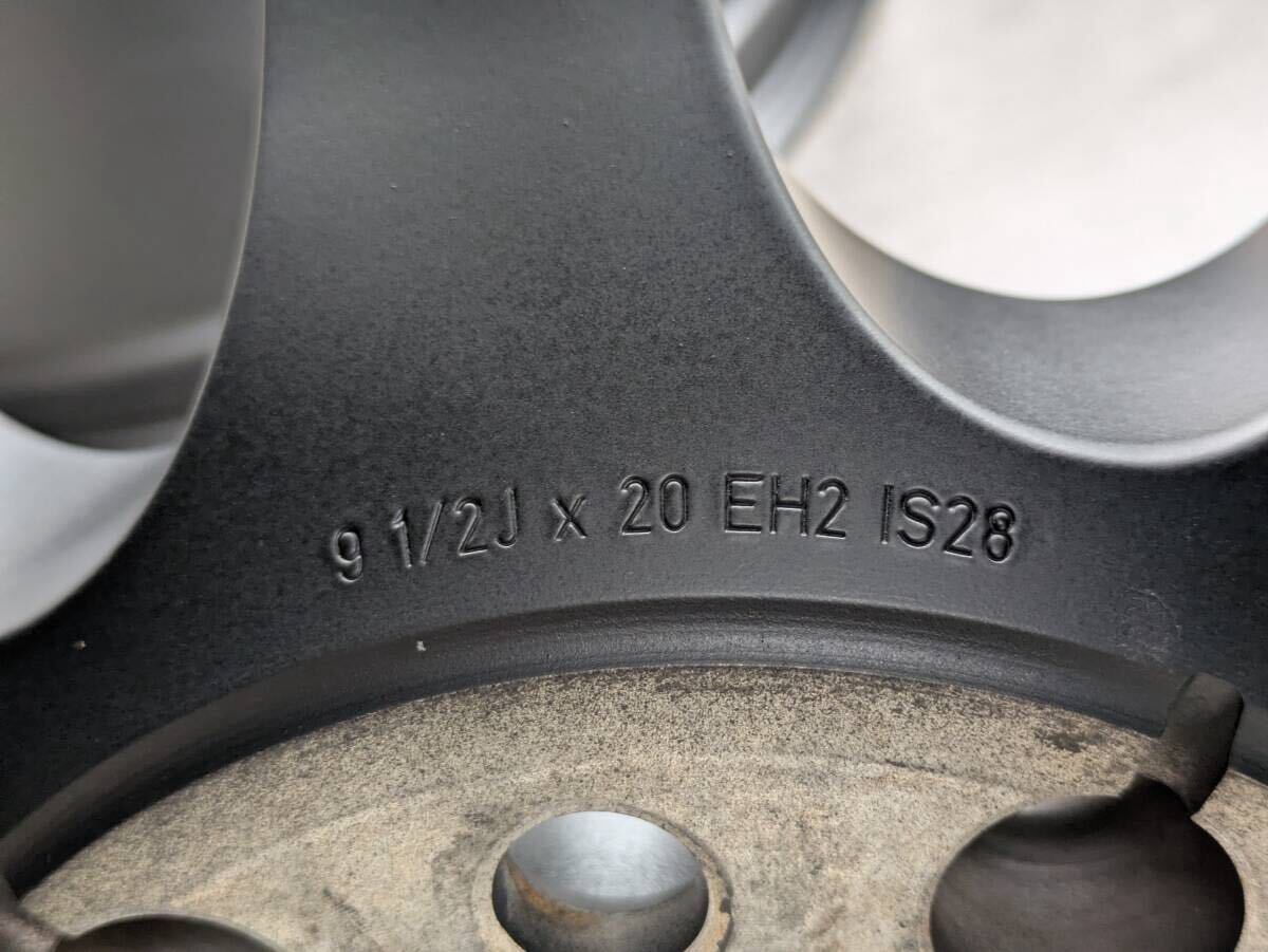 BMW F90 M5 コンペティション Mスポーツ Yスポーク 789M 鍛造 純正 20インチ 9.5J +28 / 10.5J +28 PCD112 サテンブラック 4本