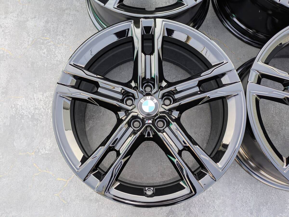 BMW F40 1シリーズ F44 2シリーズ Mスポーツ ダブルスポーク スタイリング 556M 純正 18インチ 8J +54 PCD112 グロスブラック 4本