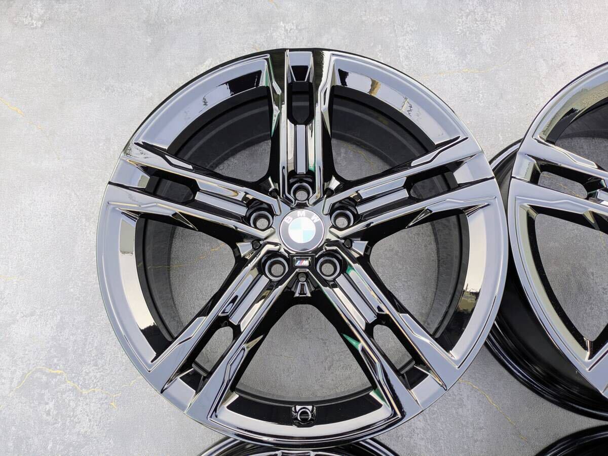 BMW F40 1シリーズ F44 2シリーズ Mスポーツ ダブルスポーク スタイリング 556M 純正 18インチ 8J +54 PCD112 グロスブラック 4本