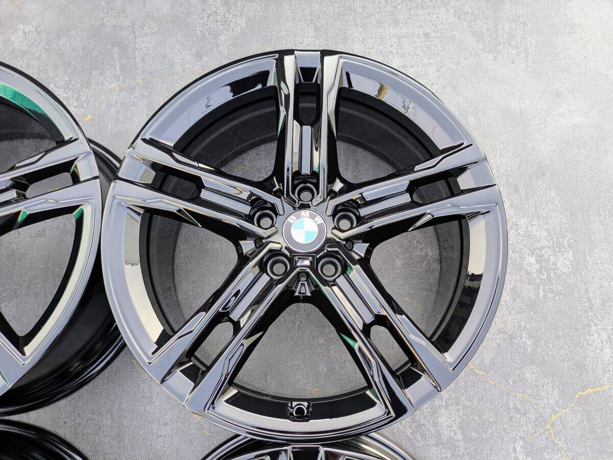 BMW F40 1シリーズ F44 2シリーズ Mスポーツ ダブルスポーク スタイリング 556M 純正 18インチ 8J +54 PCD112 グロスブラック 4本