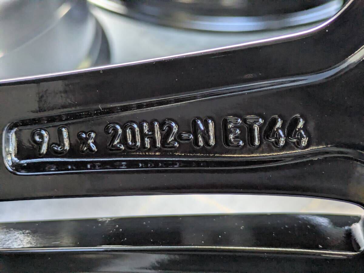 メルセデスベンツ AMG W167 GLEクラス 純正 20インチ 9J +44 / 9J +57 PCD112 グロスブラック 4本