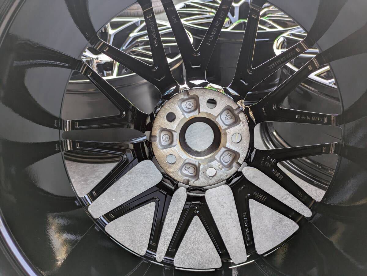 ポルシェ マカン RS スパイダー 95B 純正 21インチ 9.5J +27 / 10J ＋19 PCD112 グロスブラック 4本