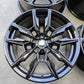 BMW G26 4シリーズ Mスポーツ ダブルスポーク スタイリング 861M 純正 19インチ 8.5J +35 / 9J +42 PCD112 グロスブラック 4本
