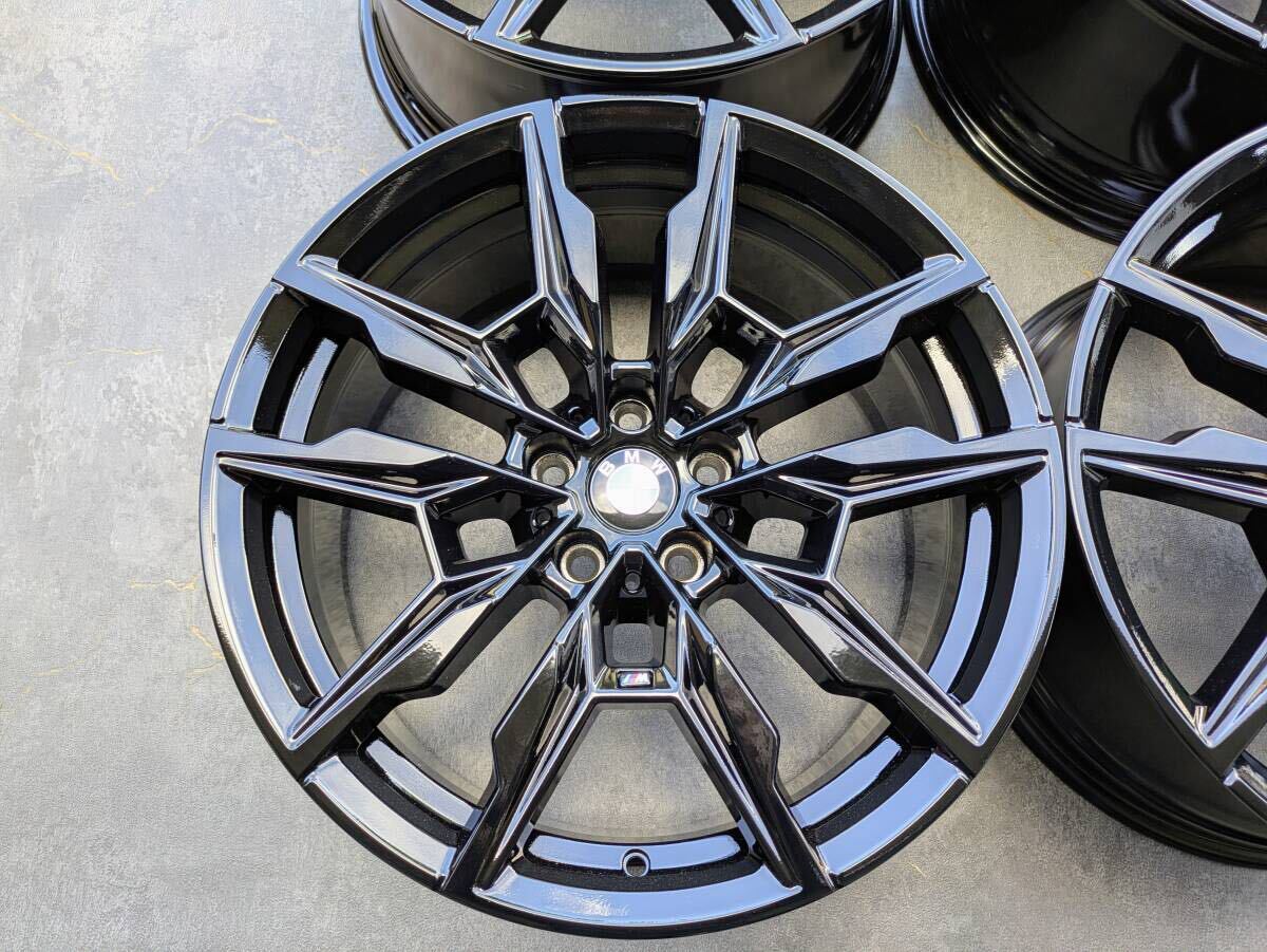 BMW G26 4シリーズ Mスポーツ ダブルスポーク スタイリング 861M 純正 19インチ 8.5J +35 / 9J +42 PCD112 グロスブラック 4本