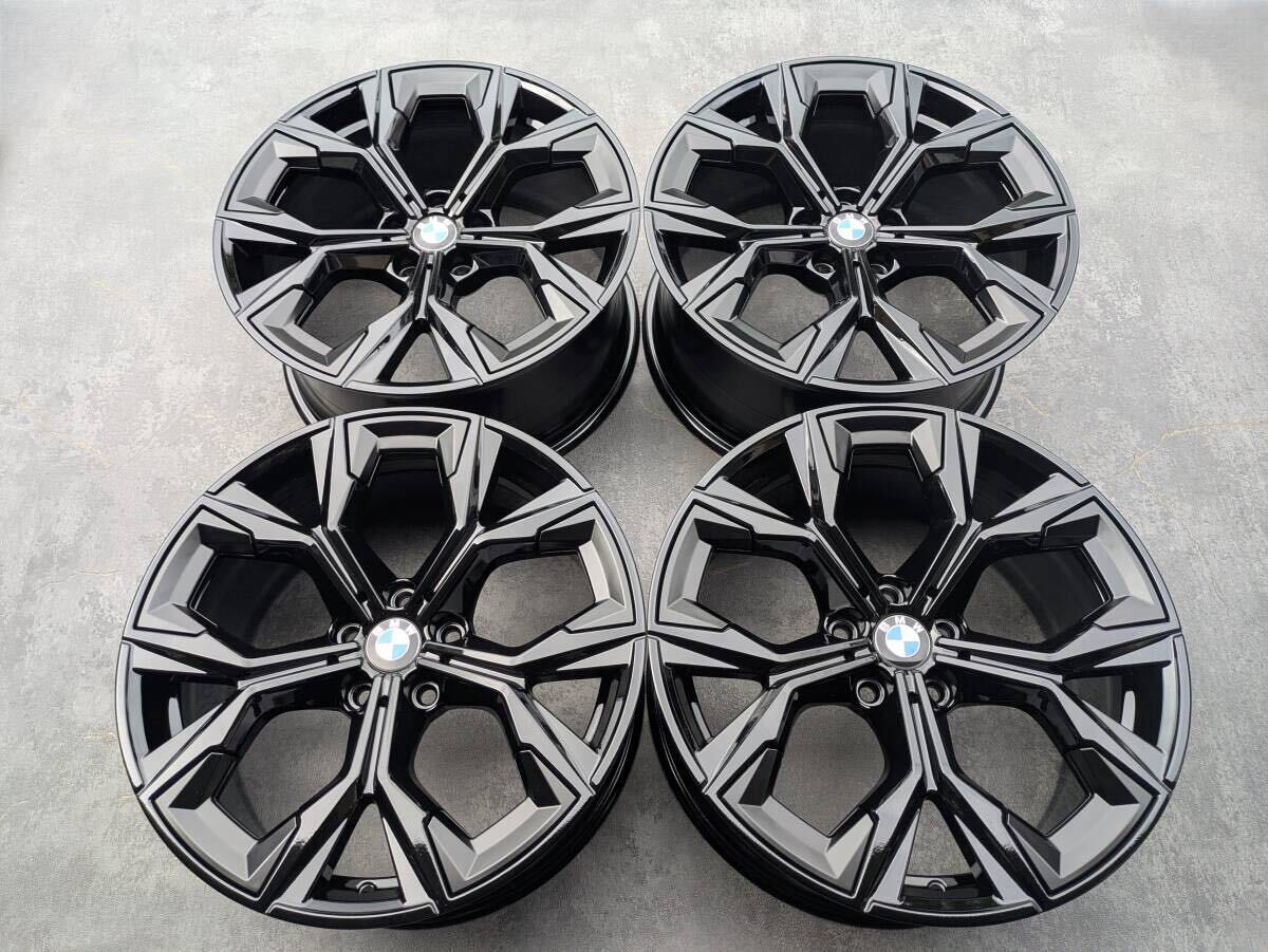 BMW G26 i4 M50 Mスポーツ エアロダイナミック 860M 純正 19インチ 8.5J +35 / 9J +42 PCD112 グロスブラック 4本