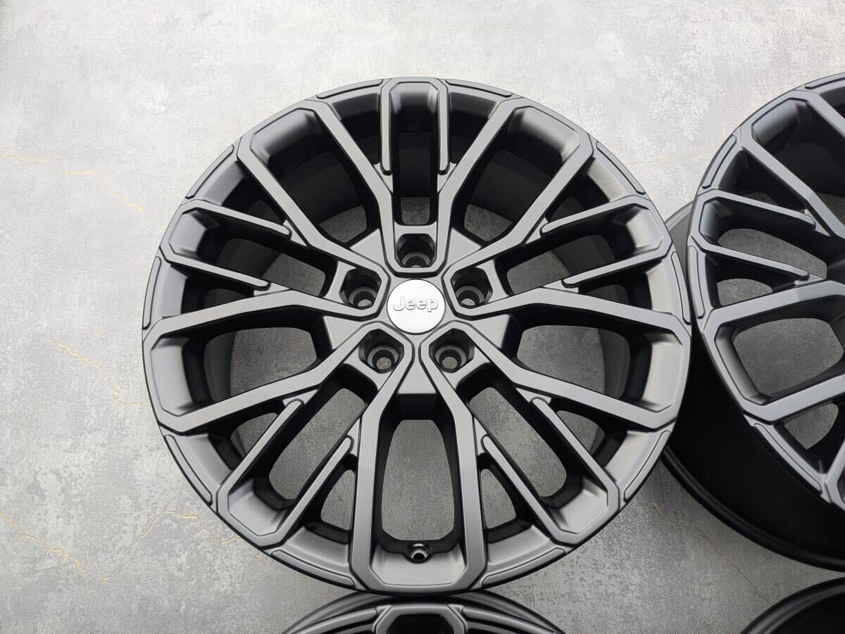 Jeep ジープ グランドチェロキー L SUMMIT RESERVE 最上級グレード 純正 21インチ 9J +50 PCD127 サテンブラック 4本