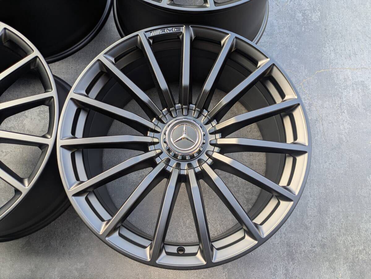 メルセデスベンツ AMG X290 GT クーペ 純正 20インチ 9.5J +25.5 / 11J +20 PCD112 サテンブラック 4本