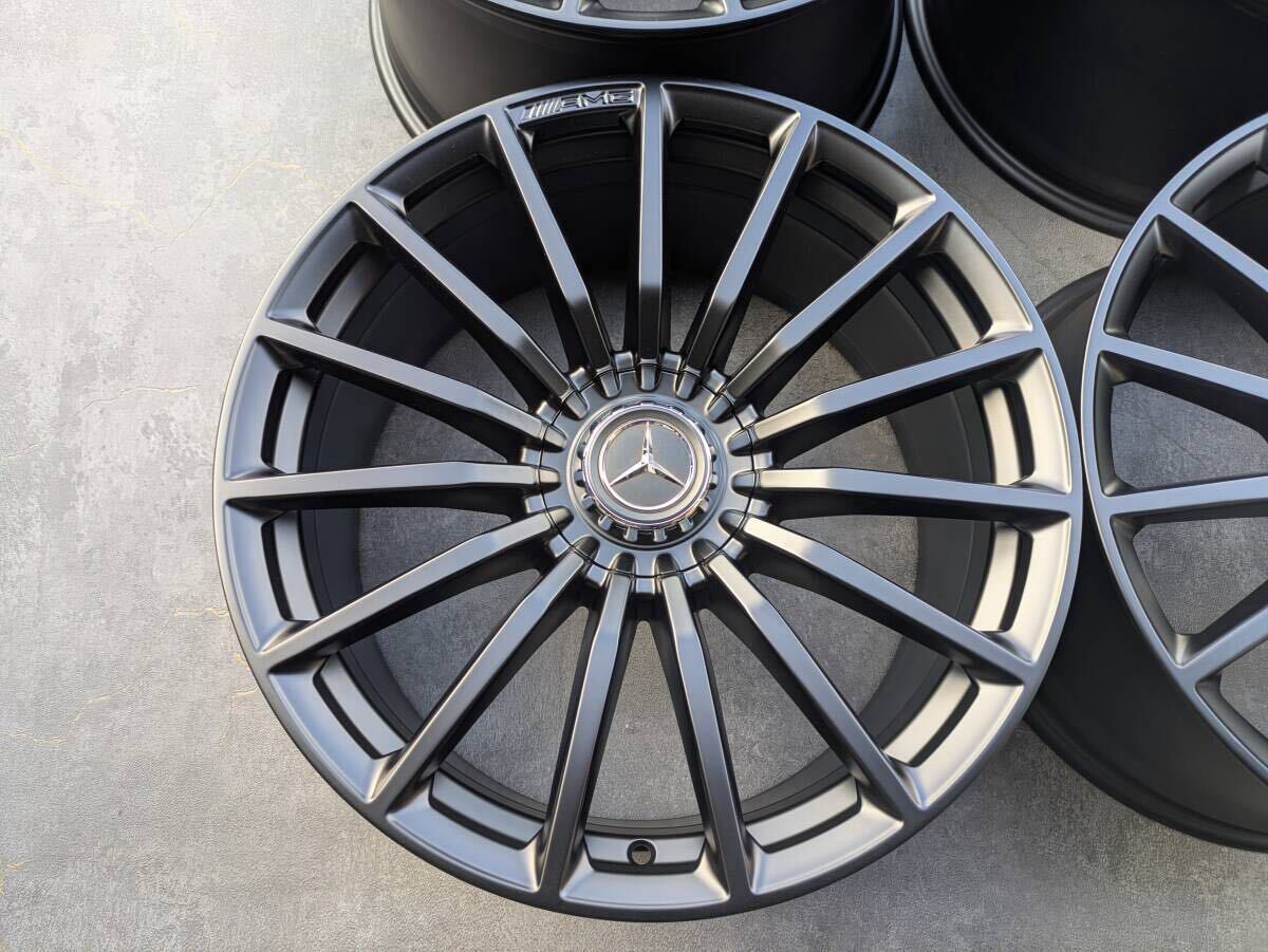 メルセデスベンツ AMG X290 GT クーペ 純正 20インチ 9.5J +25.5 / 11J +20 PCD112 サテンブラック 4本