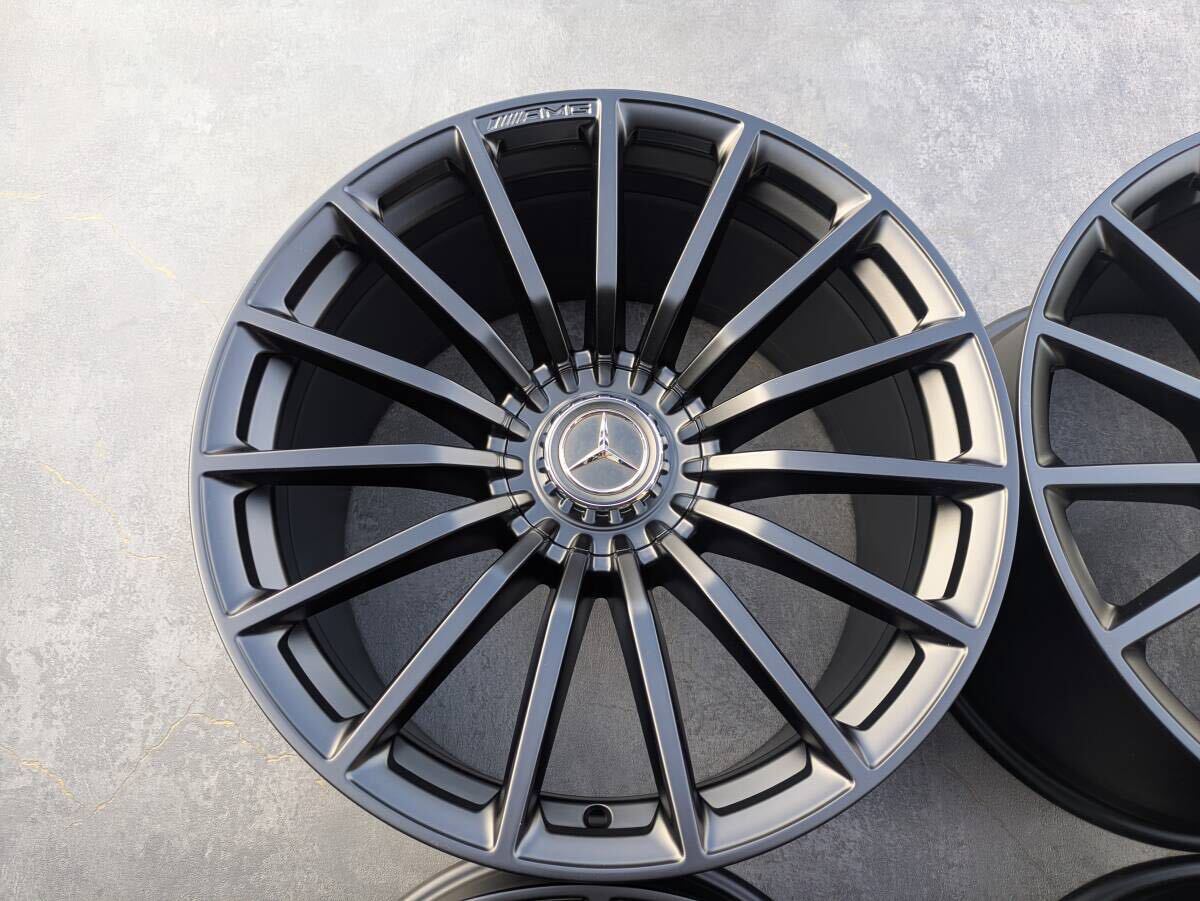 メルセデスベンツ AMG X290 GT クーペ 純正 20インチ 9.5J +25.5 / 11J +20 PCD112 サテンブラック 4本