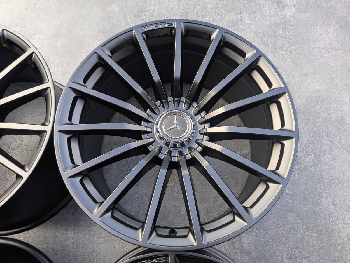 メルセデスベンツ AMG X290 GT クーペ 純正 20インチ 9.5J +25.5 / 11J +20 PCD112 サテンブラック 4本