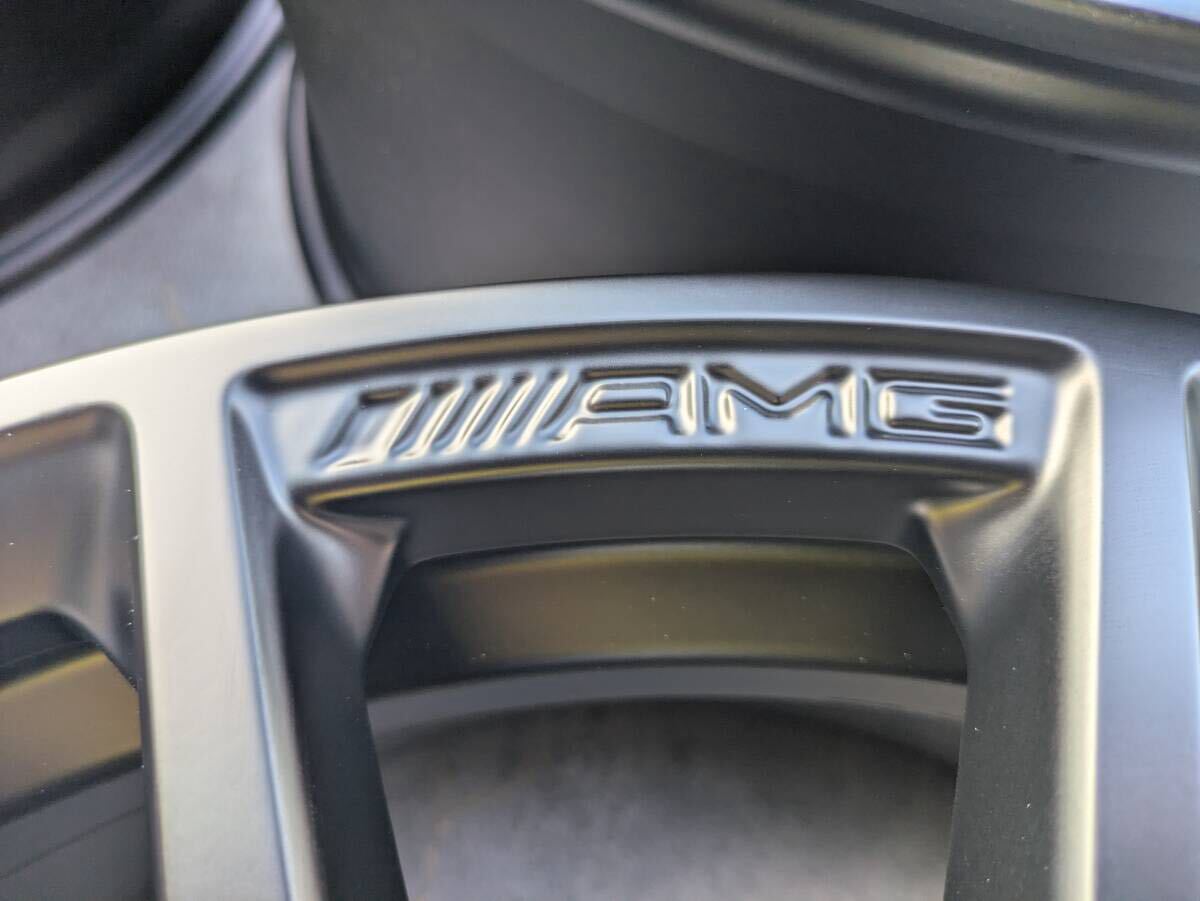 メルセデスベンツ AMG X290 GT クーペ 純正 20インチ 9.5J +25.5 / 11J +20 PCD112 サテンブラック 4本