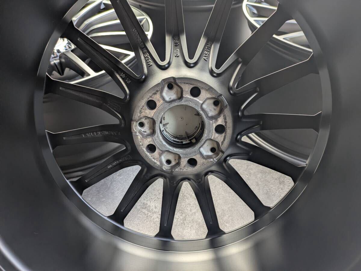 メルセデスベンツ AMG X290 GT クーペ 純正 20インチ 9.5J +25.5 / 11J +20 PCD112 サテンブラック 4本