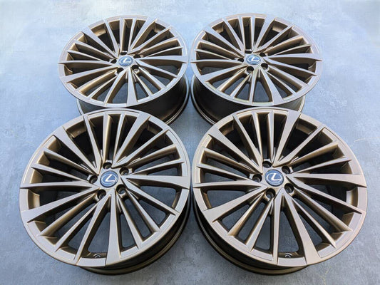 レクサス RX450h RX350 バージョンL 純正 21インチ 8J +40 PCD114.3 サテンブロンズ 4本