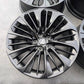 レクサス LS500 純正OP 20インチ 8.5J +25 PCD120 サテンブラック 4本