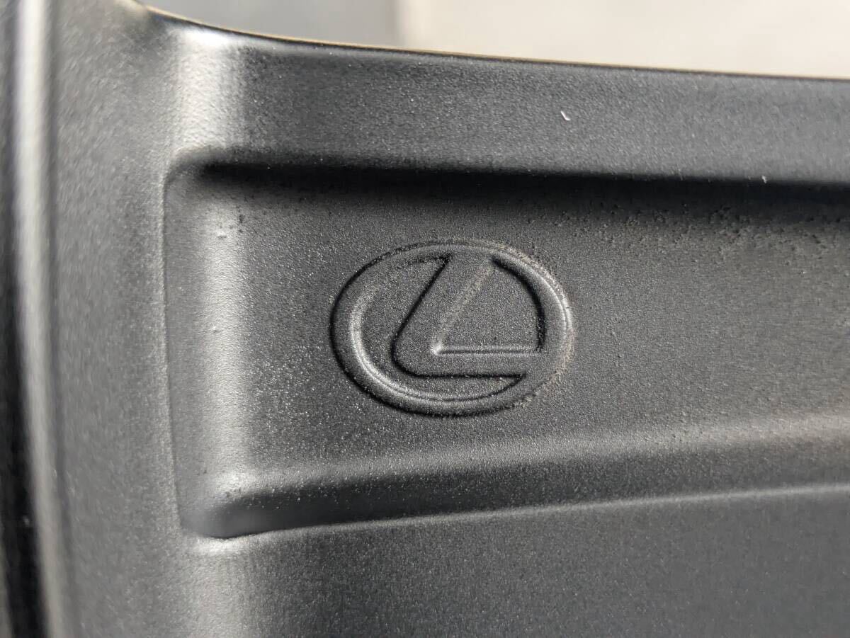 レクサス LS500 純正OP 20インチ 8.5J +25 PCD120 サテンブラック 4本