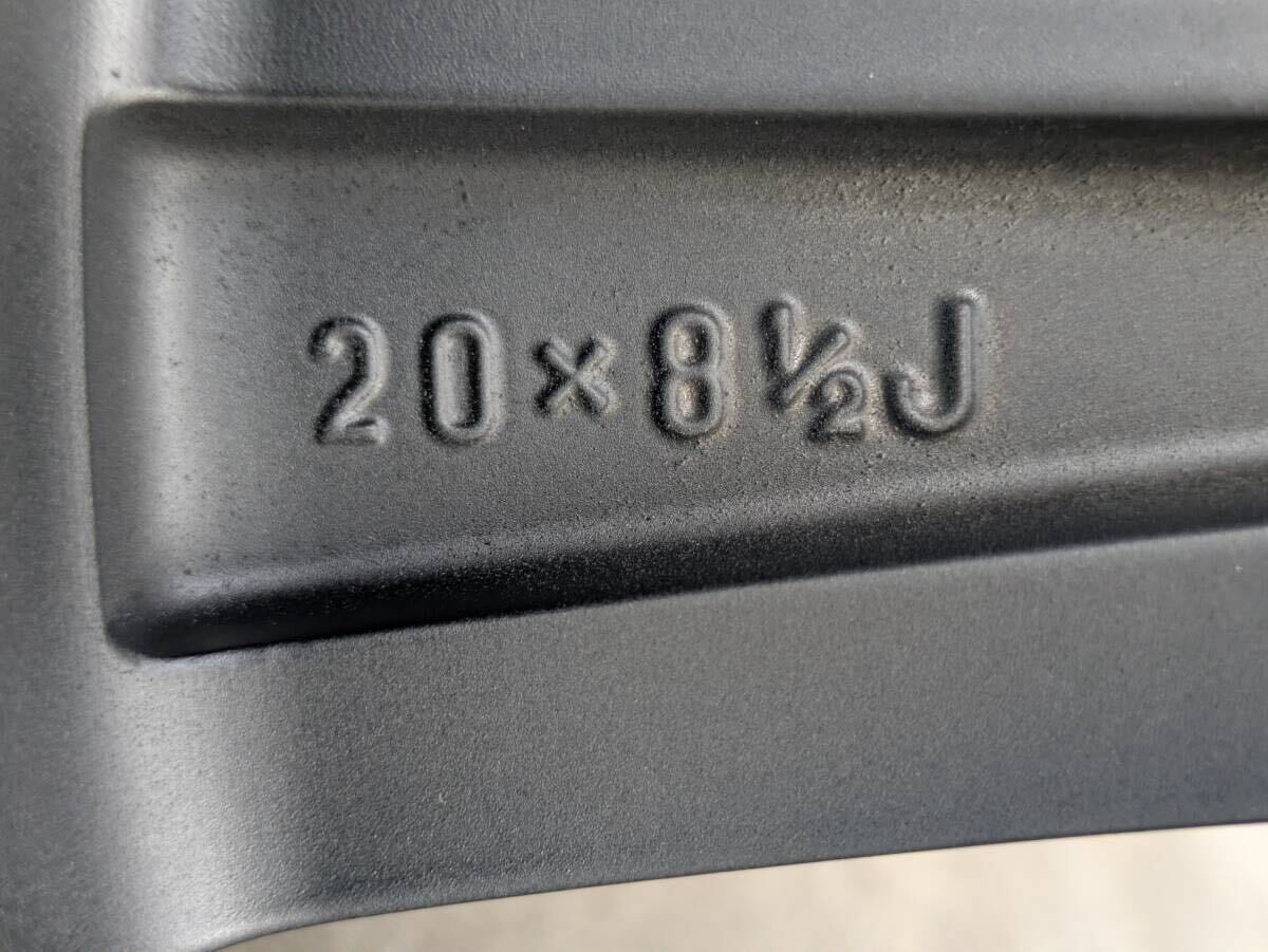 レクサス LS500 純正OP 20インチ 8.5J +25 PCD120 サテンブラック 4本