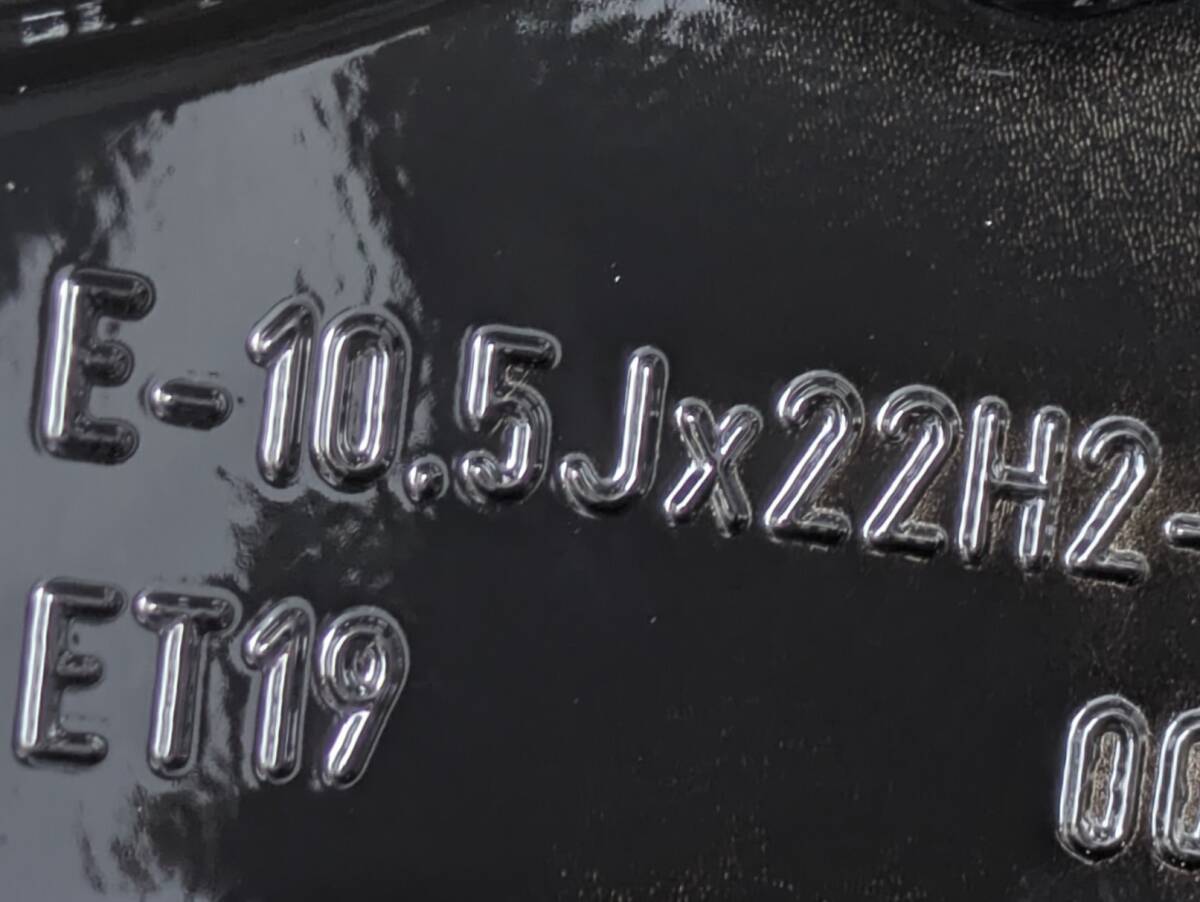 AUDI アウディ RS6 Avant performance 純正 22インチ 10.5J +19 PCD112 グロスブラック 4本