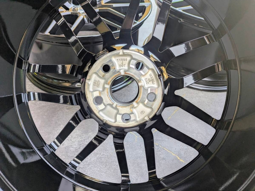 レクサス IS Fスポーツ BBS製 鍛造 純正 ディーラーオプション 19インチ 8.5J +45 / 9.5J +60 PCD114.3 グロスブラック 4本